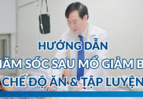Chế độ ăn uống và vận động sau phẫu thuật nội soi thu nhỏ dạ dày như thế nào?